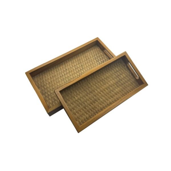 Rectangular Bamboo Tray Classic 1 45/25 & 40/20