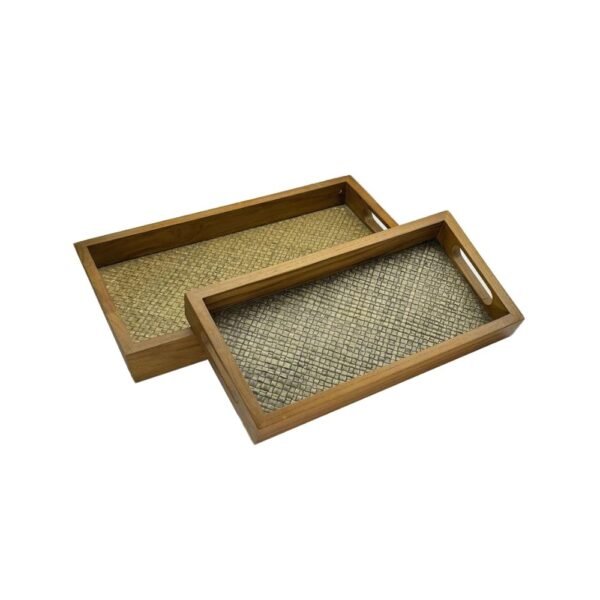 Rectangular Pandanus Tray 45/25 & 40/20