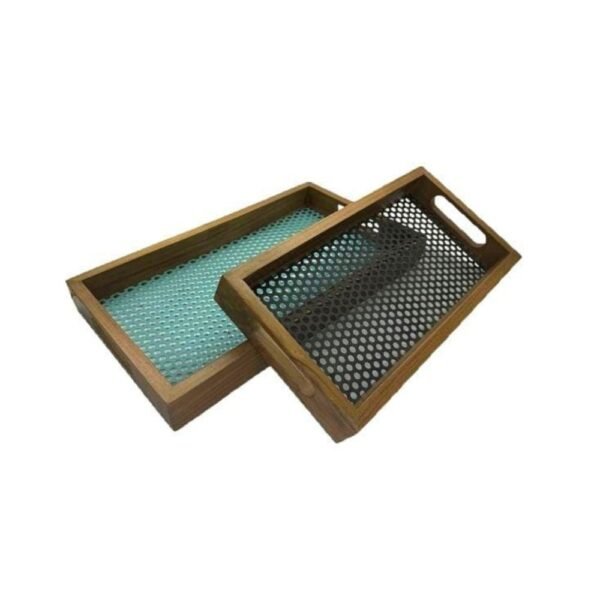 Rectangular Perforated Metal Tray 45/25 & 40/20