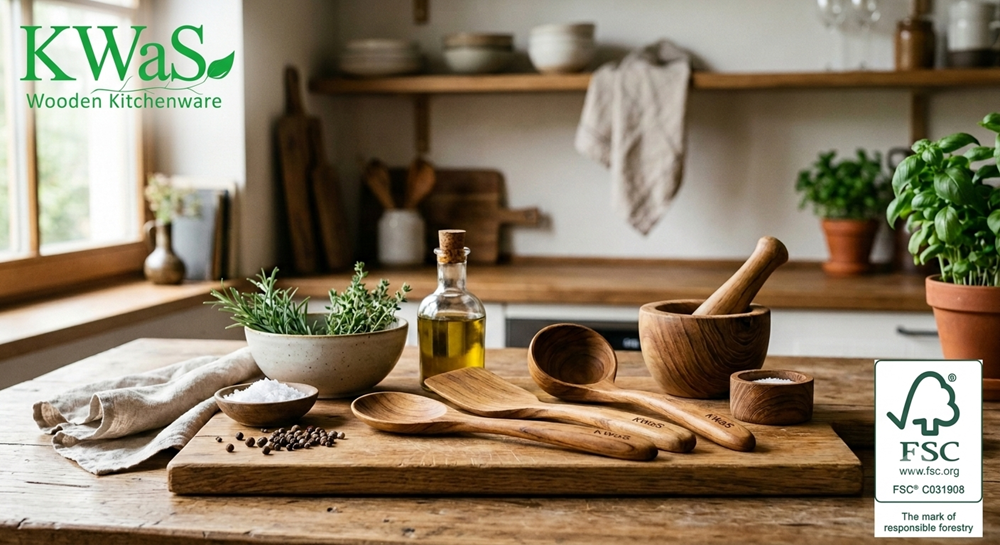 KWaS wooden kitchenware