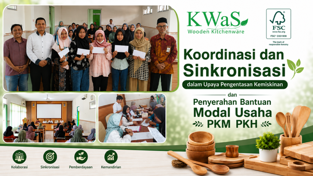 Penyerahan Bantuan Modal Usaha PKM PKH bersama KWaS di Kapanewon Jetis Bantul
