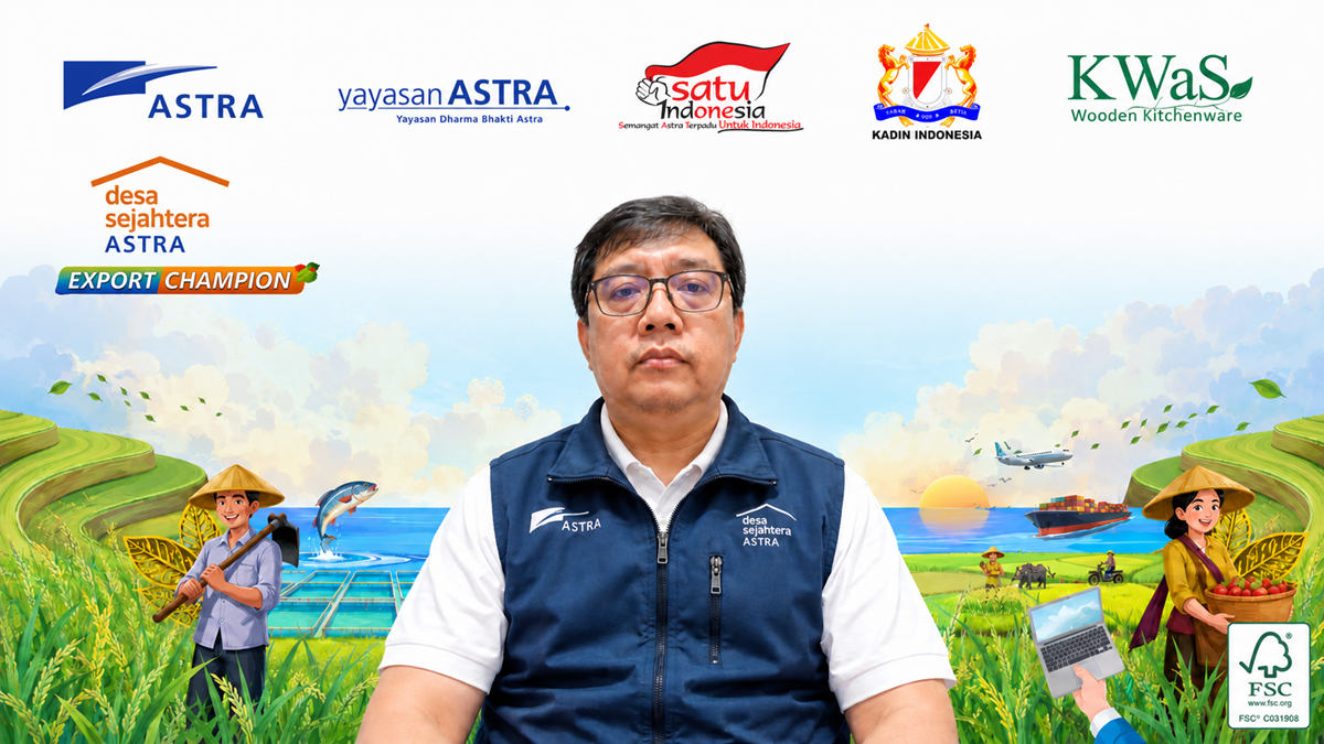 Kick Off Siap Ekspor Desa Sejahtera Astra (DSA) Yayasan Astra